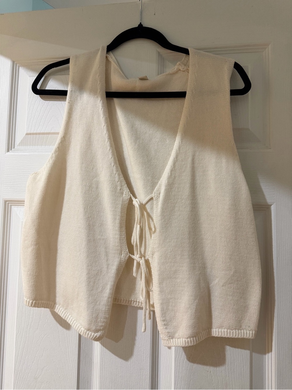 Joie - Cream Top with Front Ties